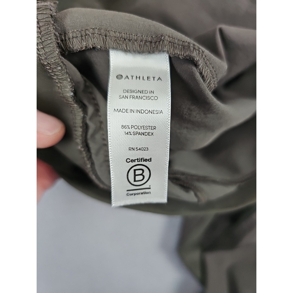 Athleta Sutton Jogger Pant Cargo Size 8 Arbor Green Lightweight Pants 405713 - Picture 6 of 10